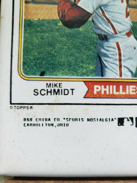 1970's Topps Phillies 3rd Base Mike Schmidt Desk Pen 