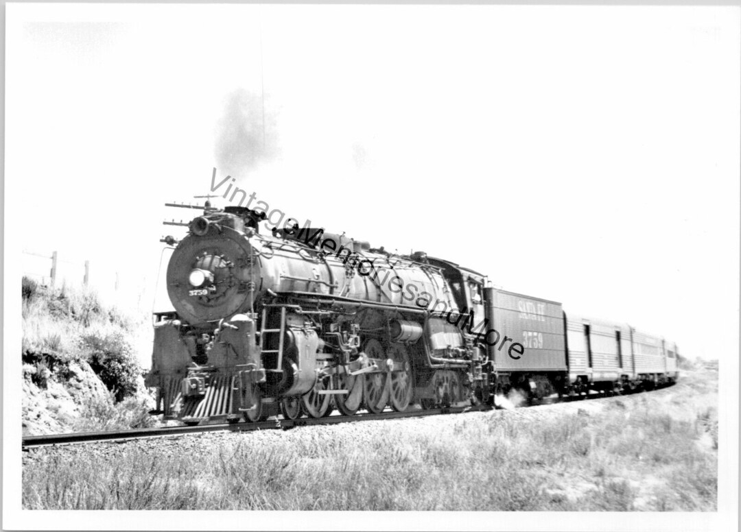 VTG Santa Fe Railroad 3759 Steam Locomotive T3-164 - Etsy