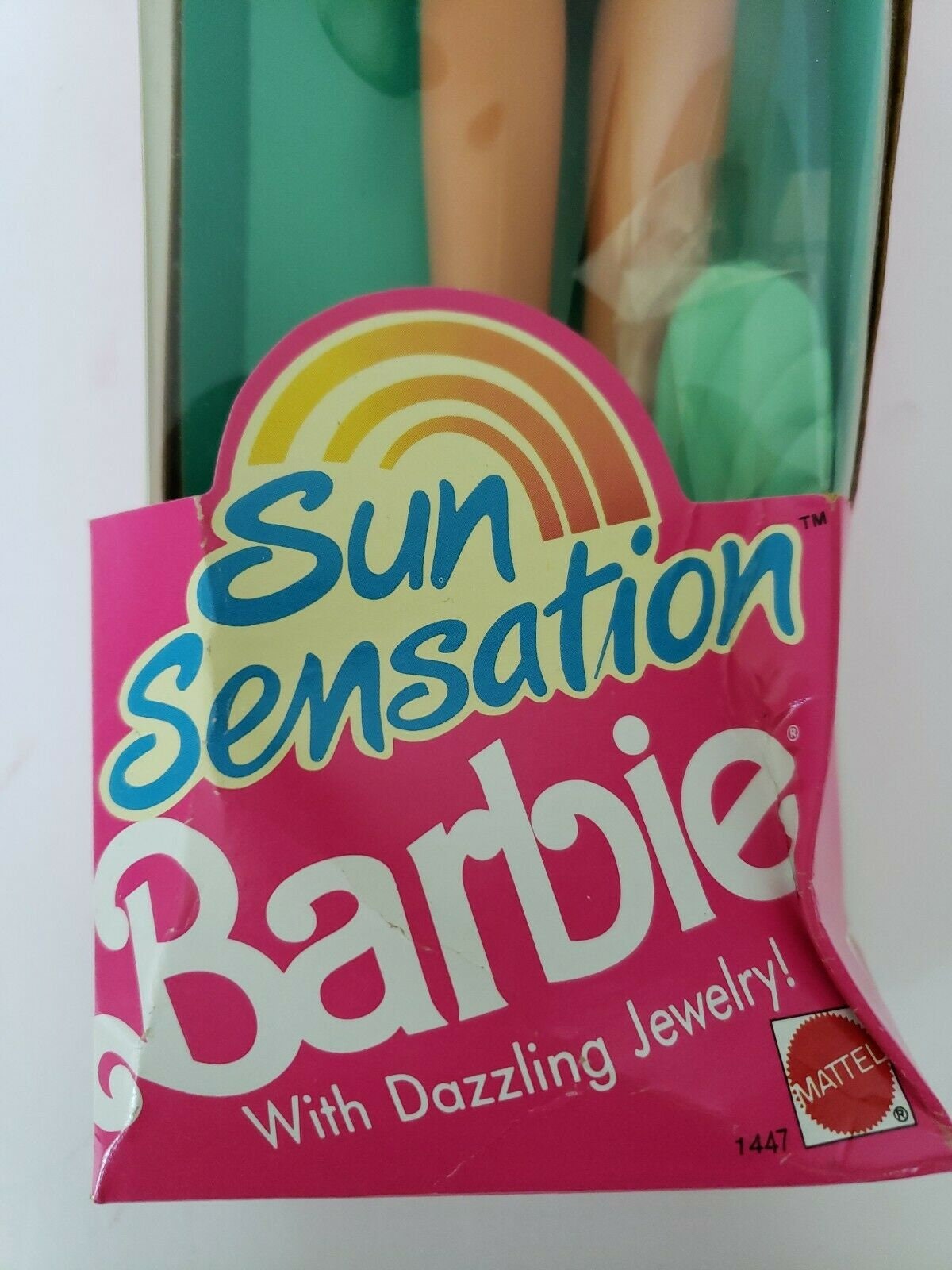 Poupée Barbie Sun Sensation Mattel De 1991 - Modèle N°709 - Occasion En Très Bon état (TBE)