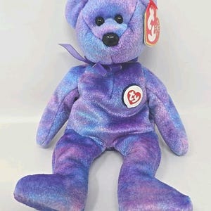 2001 Ty Beanie Baby &quot;Clubby IV&quot; Retired Official Club Bear BB28