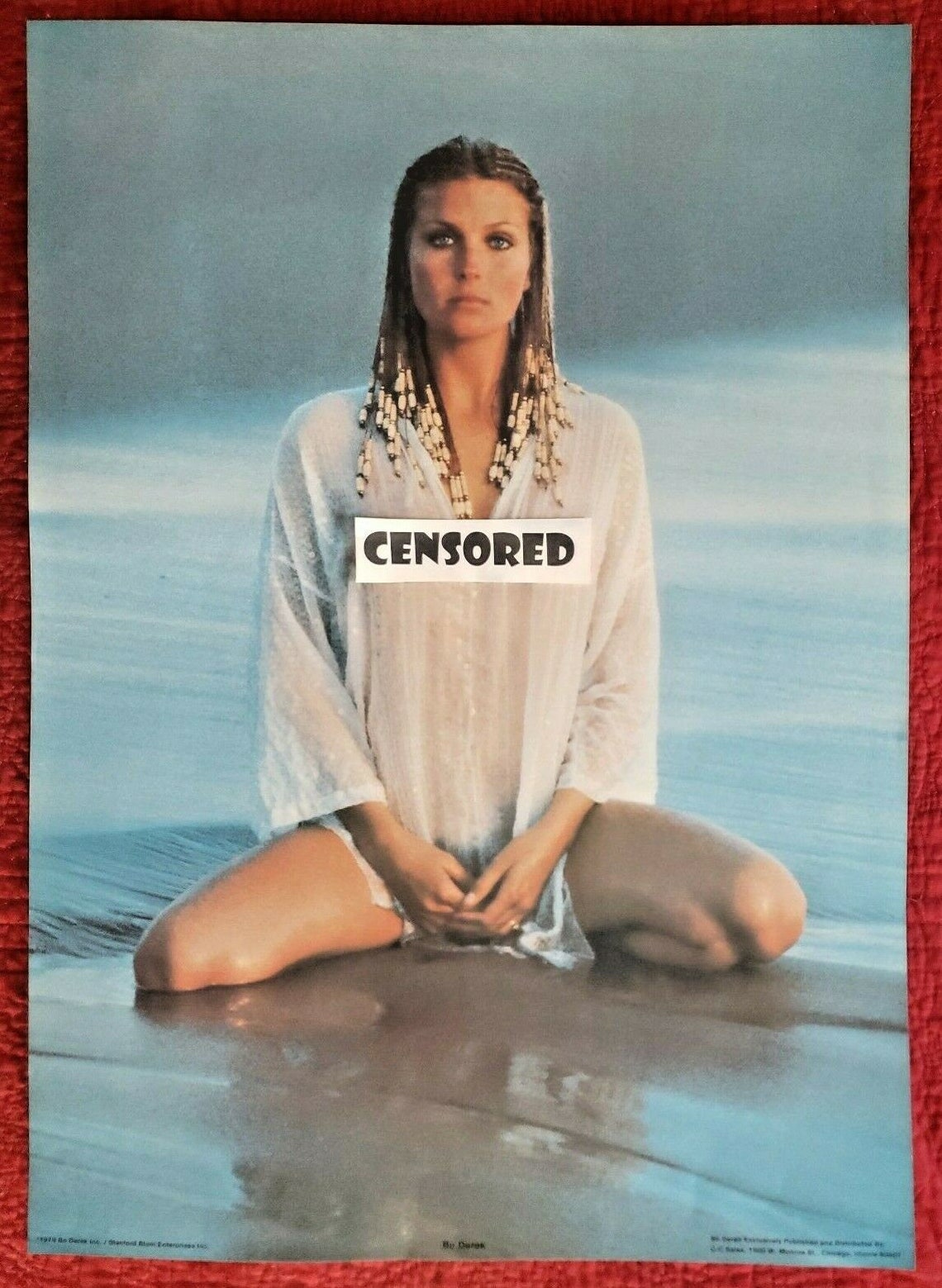 Bo Derek Poster Vtg Original 1979 Ten Movie 10"x 20"x 28" P112 - Etsy
