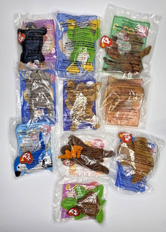 Vintage Ty McDonalds Happy Meal Beanie Babies Lot… - image 2
