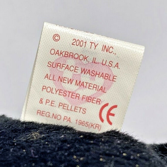 2001 Ty Beanie Baby "Haunt" Retired Halloween Teddy B… - Gem