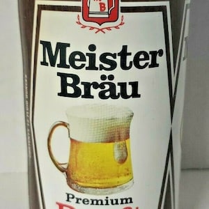 Vintage 70s Meister Brau Beer Sew-On Patch  3-1/8" X 2-7/8"  NEW 