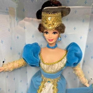 1996 BARBIE FRENCH COLLECTORS Edition Mint Doll in a Very Non-mint Box