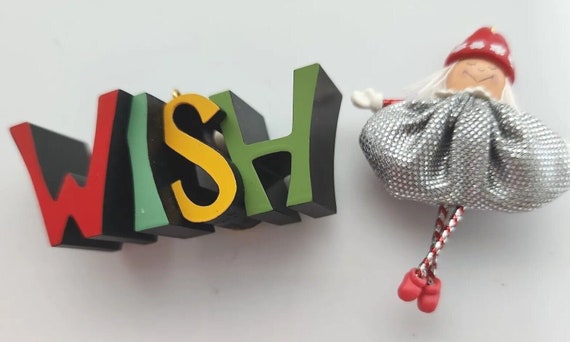 Hallmark keepsake, handcrafted 2002, “wish” paint… - image 2