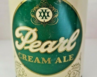 Pearl Cream Ale Small 8oz  Beer Can, 1979 Issue, San Antonio, Texas Empty BC2-19