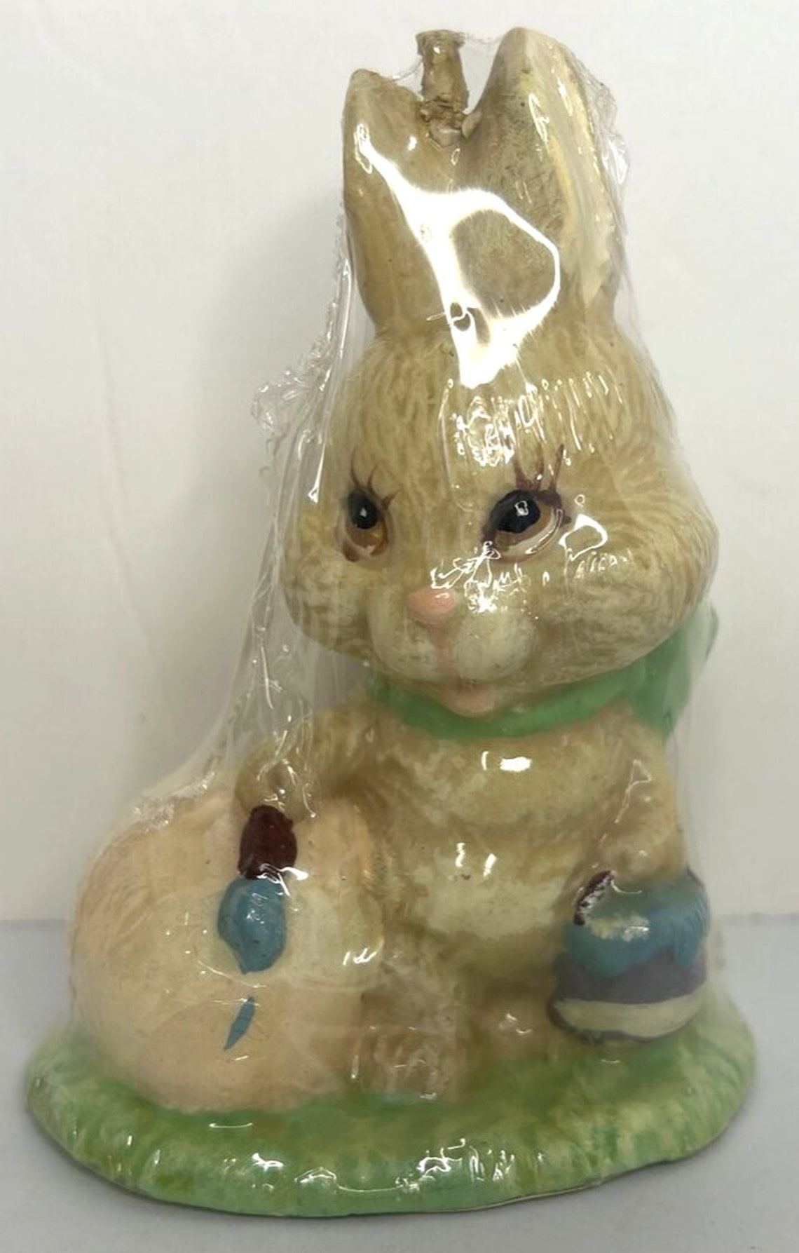 Vintage Walmart Easter Bunny Candle 4.5 Sku H428 Etsy