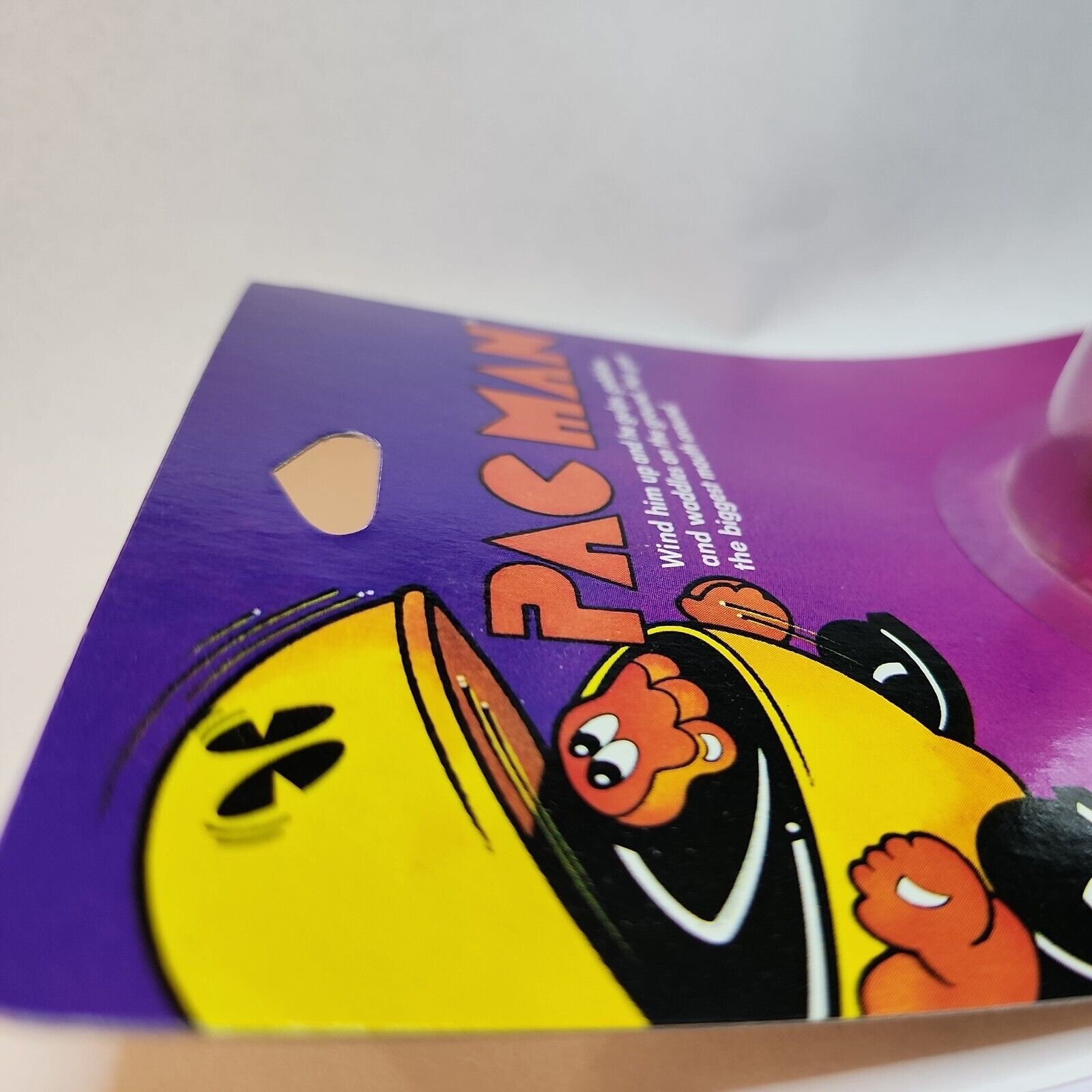 Vintage Pac Man New in Package Wind-up Toy - 1982 Tomy Corp. U27