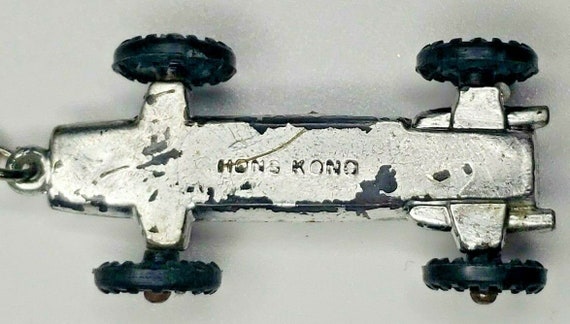 1960's rare race car keychain vintage vending cha… - image 6