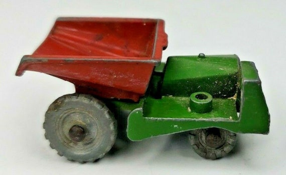 1950 matchbox moko lesney no. 2 green & red muir … - image 3