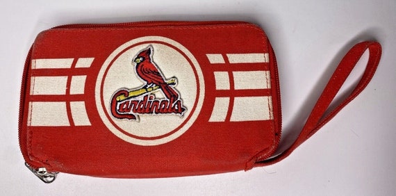 St. Louis Cardinals Baseball Women's Wallet W/ Wrist Strap 