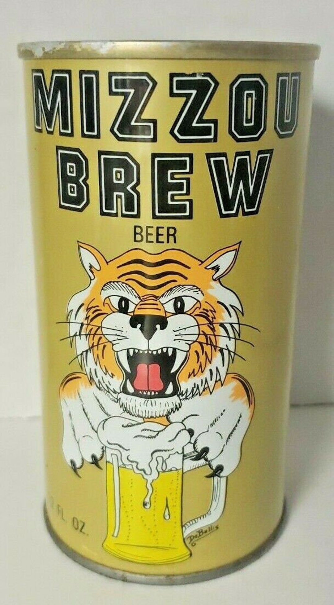 Vintage 1979 Mizzou Brew Beer Can Royal Brewing CO Steve Etsy