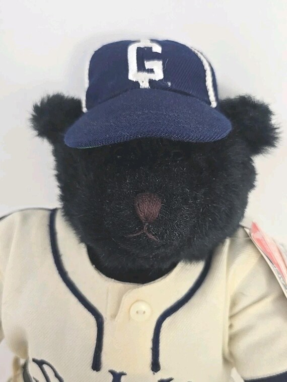 Cooperstown Bears 1938 Homestead Grays Teddy Bear Tags Box & Certificate MSA View 6