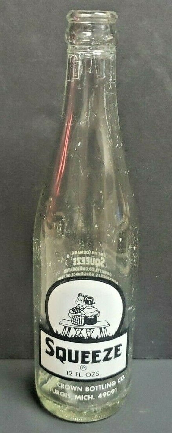 Vintage 1950's acl squeeze pop soda bottle 12oz sturgis Etsy