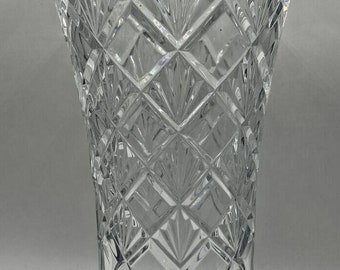 Mikasa Viceroy Flare Crystal Vase 14in U259