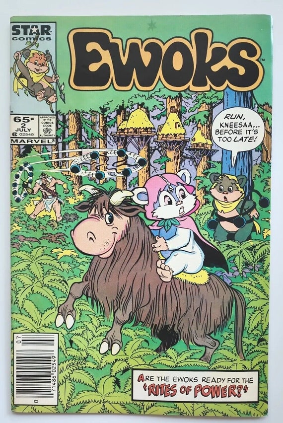 Ewoks #2 (may 1985, star/marvel) modern age comic 