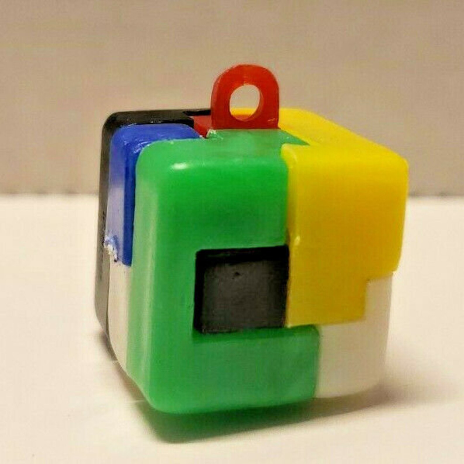 Vintage 1960s Plastic Keychain Puzzle Vending Charm Gumball Etsy