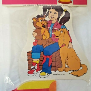 Punky Brewster Centerpiece Danish Amscan 1984 Rare Brand New Sealed Package U172