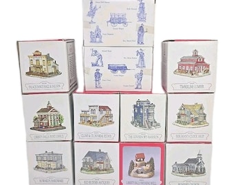 Liberty Falls Miniature Village – Choose Your House – Americana