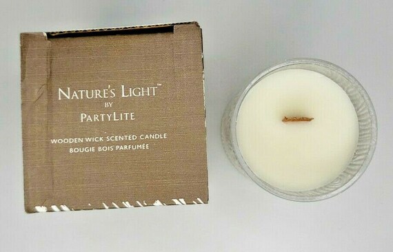 Partylite Natures Light Crackling Wooden Wick Jar… - image 2