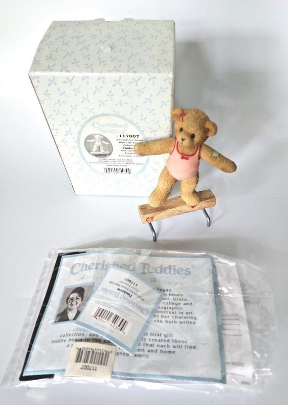Cherished teddies timberle "friendship gives your 