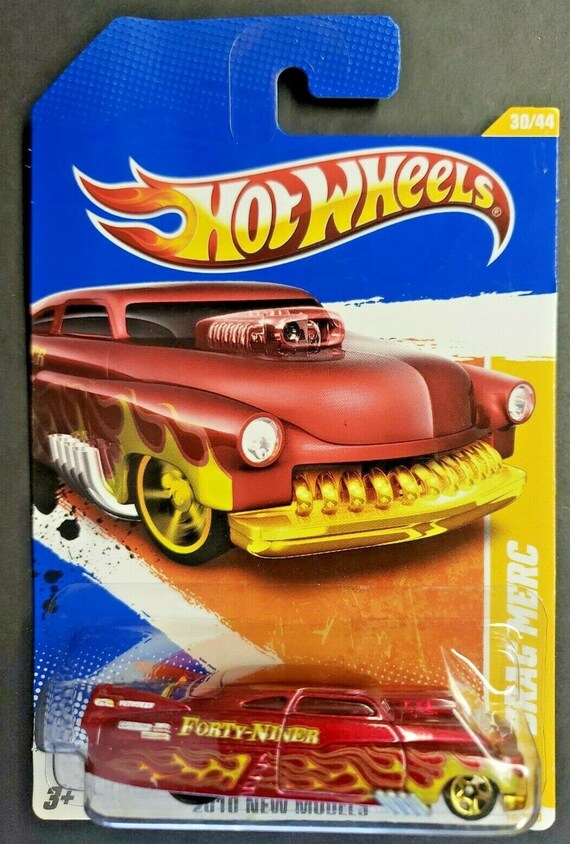 Hot Wheels Ford Mercury Arrastre Merced Rojo HW1 mercury 1949 en venta Hot Wheels Ford Mercury Arrastre Merced Rojo HW1