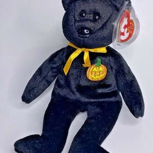 2001 Ty Beanie Baby &quot;Haunt&quot; Retired Halloween Teddy Bear BB12