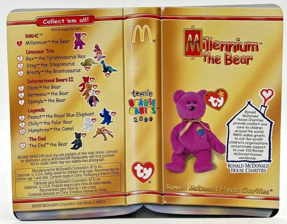 2000 Ty Mcdonalds Beanie Baby 