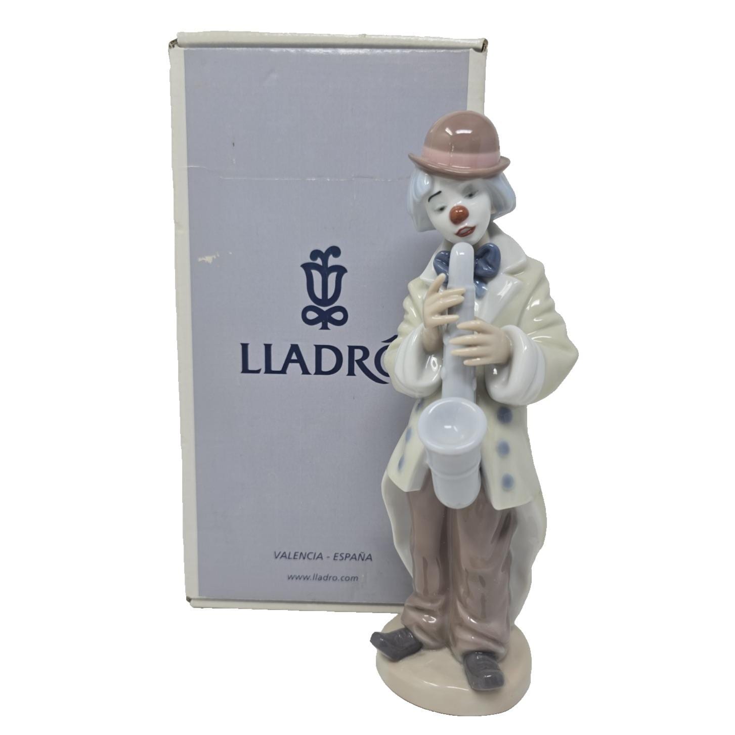 Lladro Sad Sax Clown - Etsy