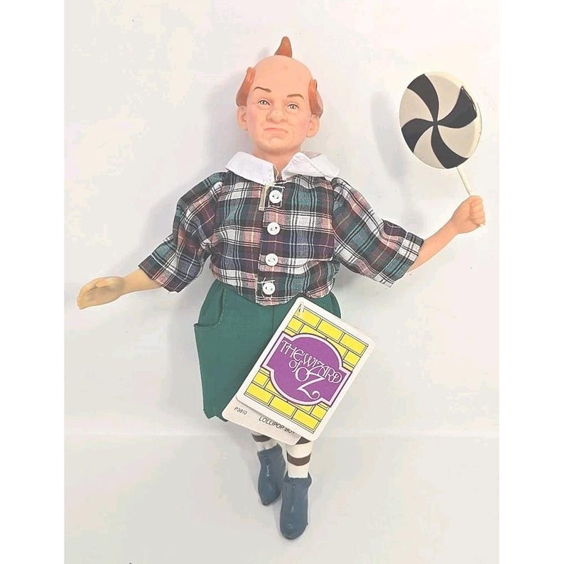 Lollipop Boy Wizard Of Oz Doll 10" Hamilton Gifts Presents 1988 U71 bild 1
