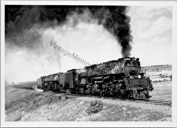 Vintage Union Pacific Railroad 3964 Steam Locomot… - image 1