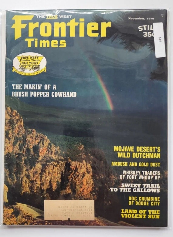 Frontier times vintage magazine nov, 1970 "mojave… - image 9
