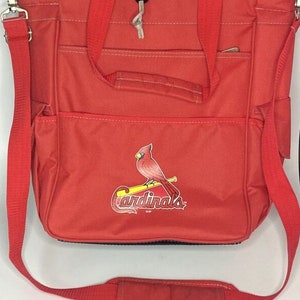 St Louis Cardinals MLB Canvas Tote Purse Womens Shoulder Hand Bag NEW