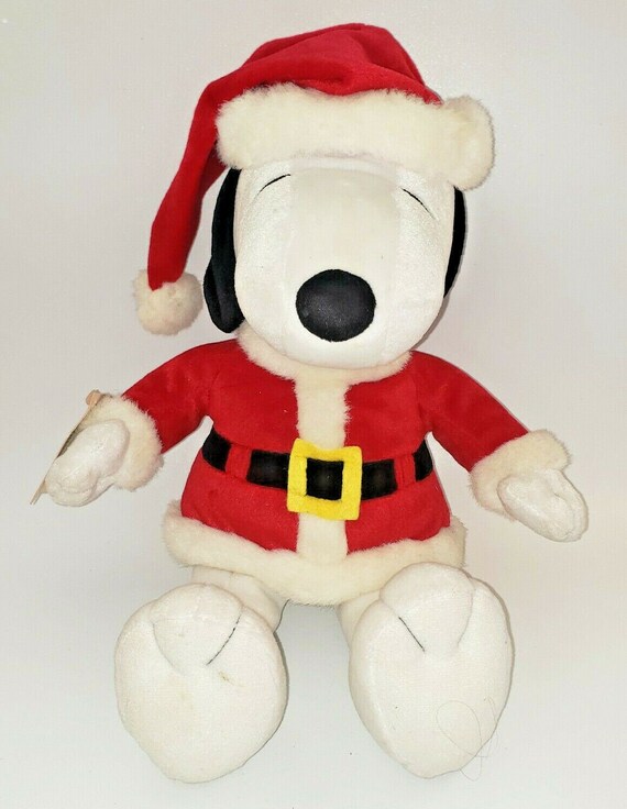 hallmark christmas snoopy plush