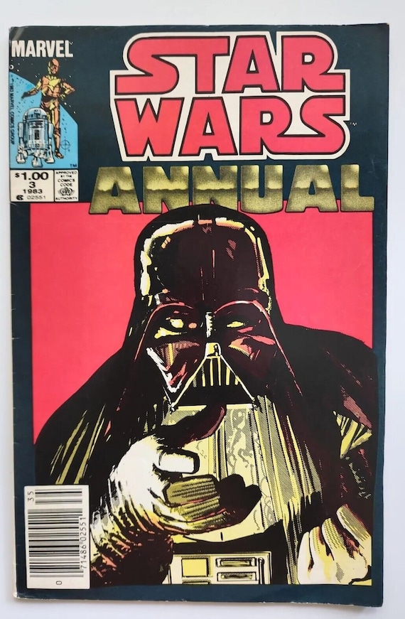 Star wars marvel comics annual #3 1983 comic book 