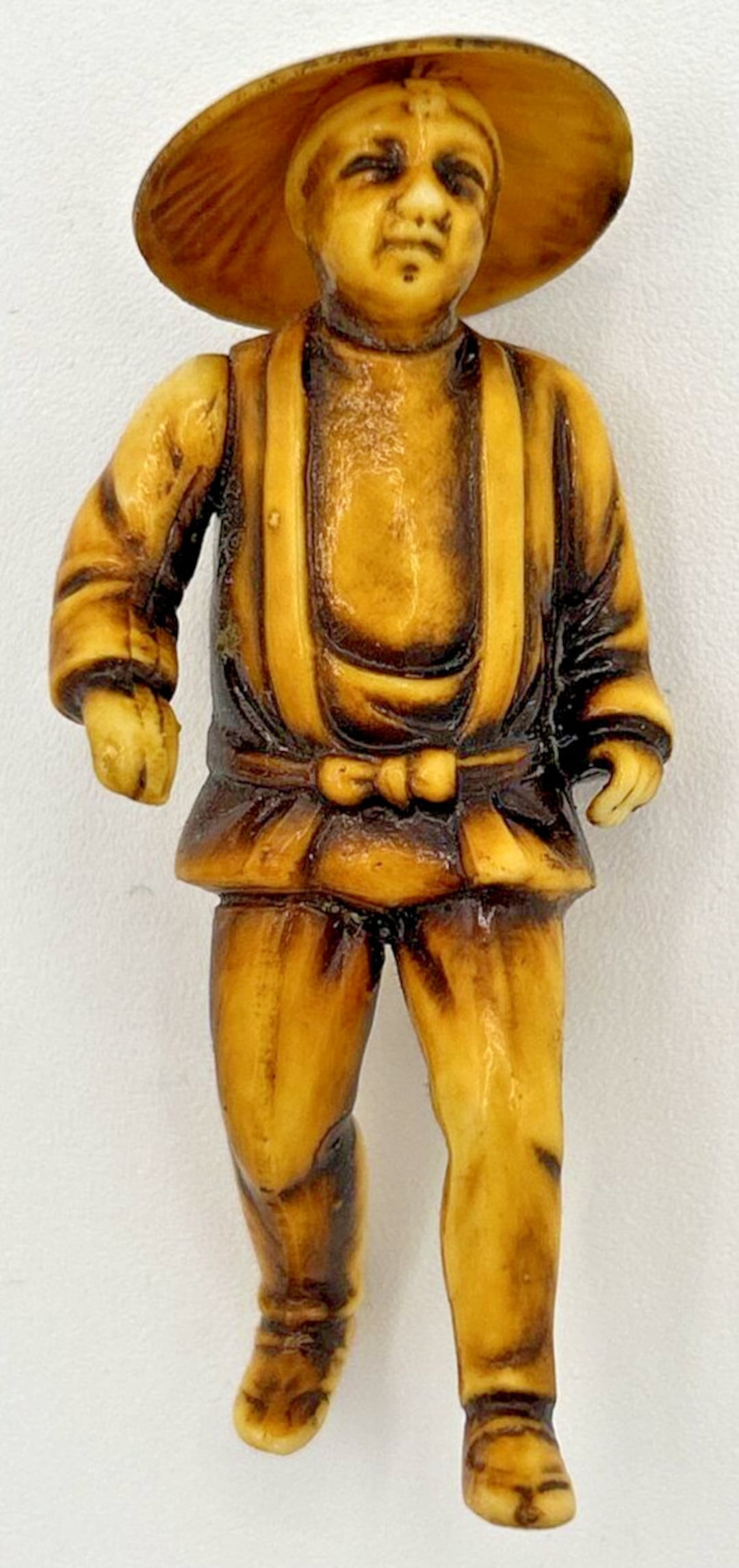 Vintage Japanese Celluloid Carved Figurine 2.25 SKU PB206 Etsy