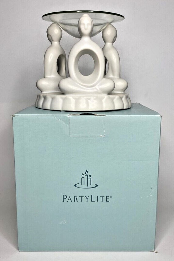 Partylite zen fragrance warmer retired new in box 