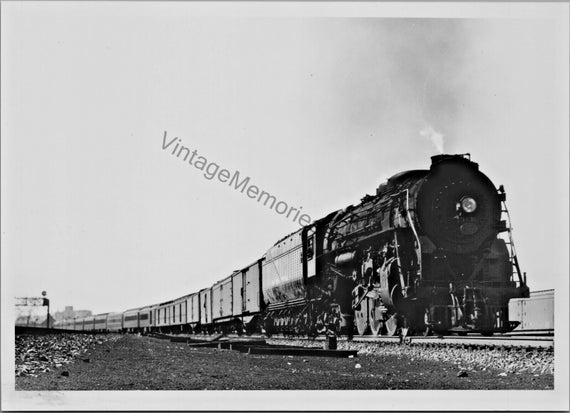 Vintage Southern Pacific Railway 4430 Steam Locomotive T2-357