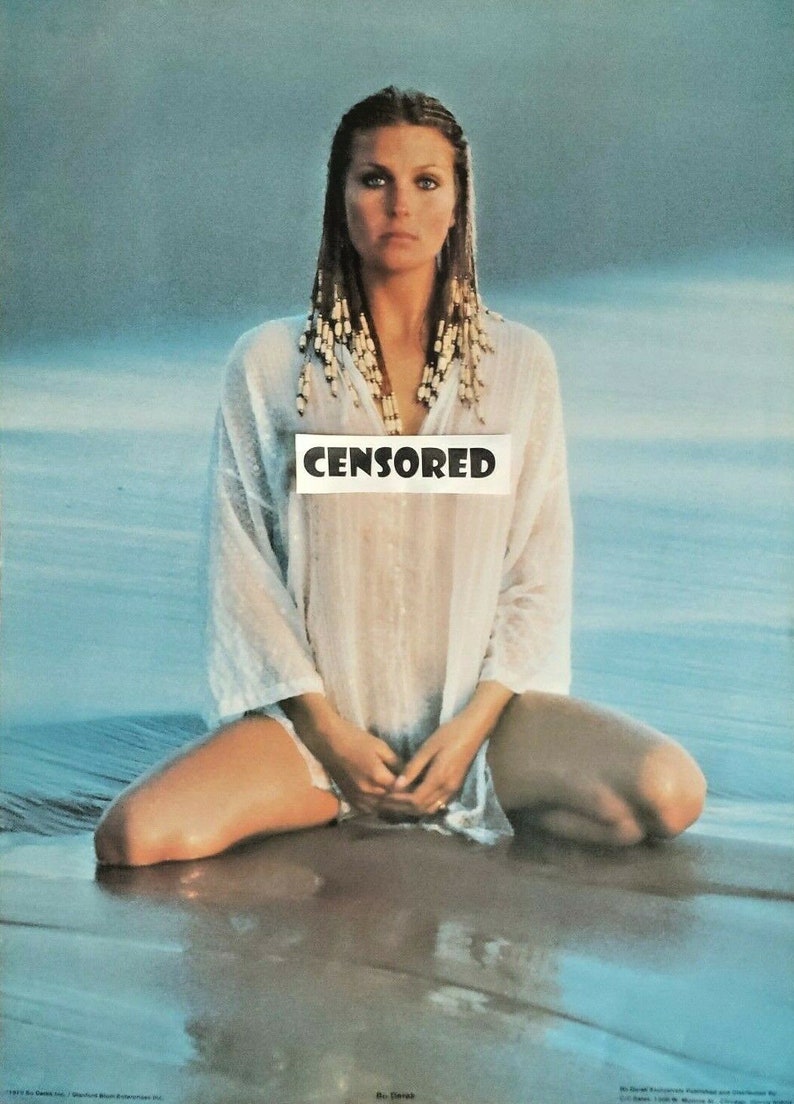 Vintage original 1979 bo derek poster 10 20x28 Etsy