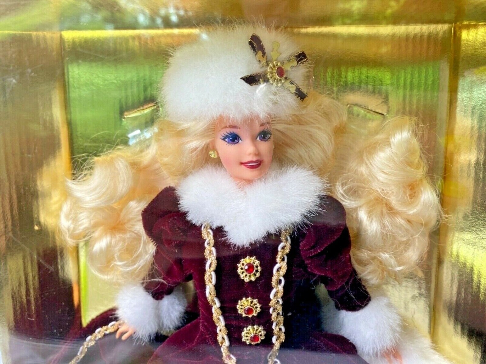 1996 Happy Holidays Barbie Special Edition Nib - Etsy