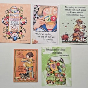 Mary Engelbreit Magnets Lot Of 5 Kitchen Refrigerator Decor Illustrations PB85