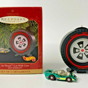 HOT WHEELS Hallmark Keepsake Ornament, Hot Wheels Jet Threat Car