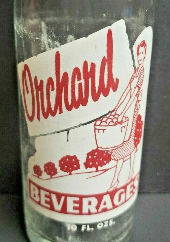 Vtg 1978 pop soda bottle 10 oz orchard beverages,… - image 2
