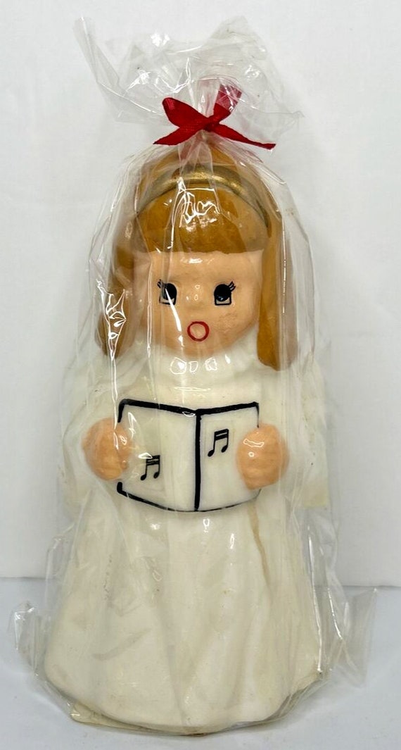 Vintage k-mart singing angel candle new in packagi