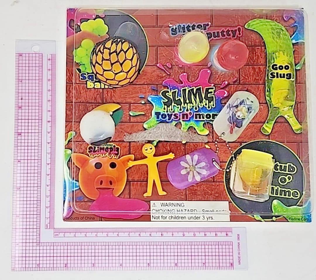Slime Display Vintage Vending Display Board Slime Toys & More 0380 - Etsy