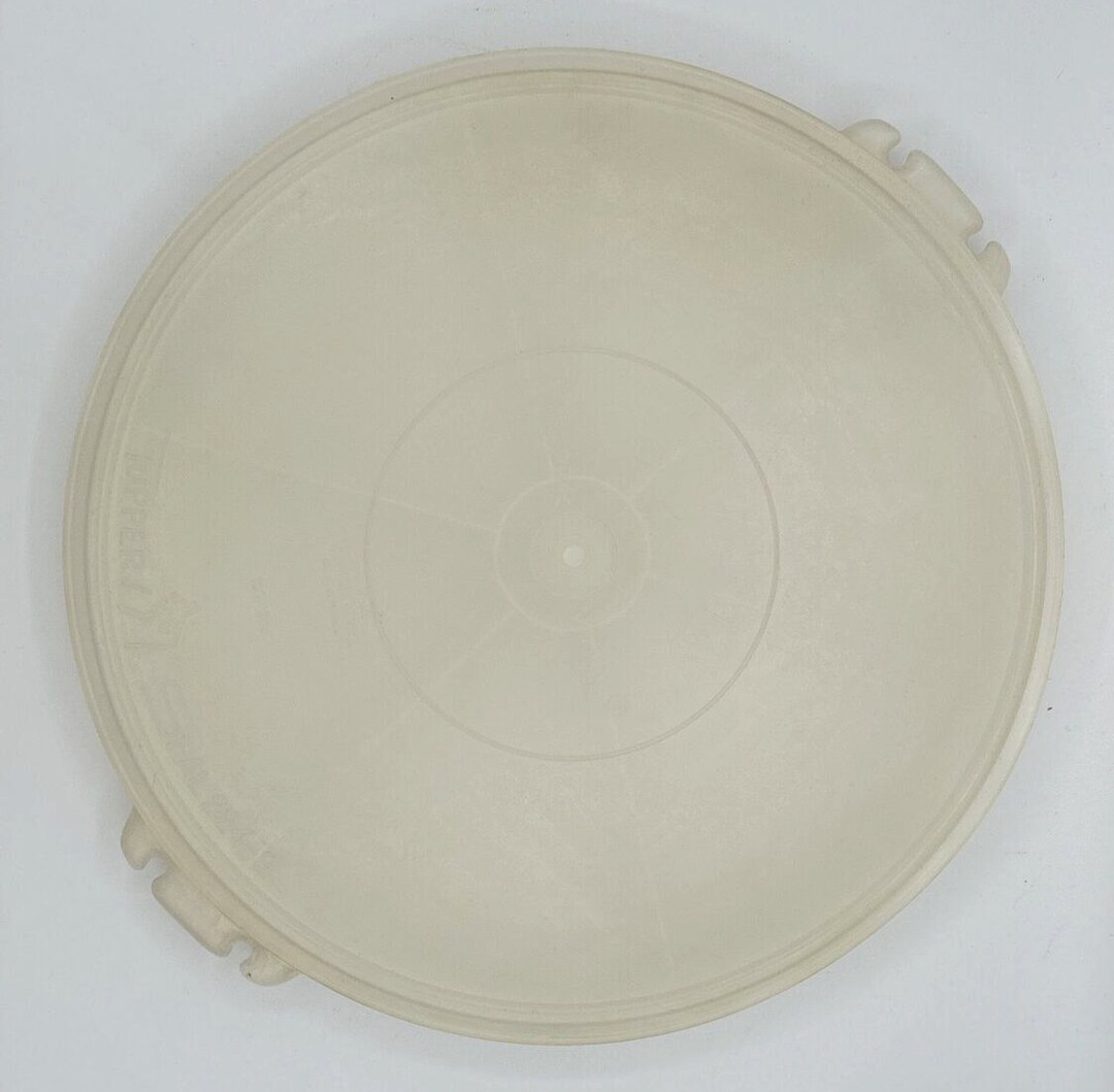 Vintage Tupperware Divided Serving Tray 4059 With Lid 2249 SKU U149