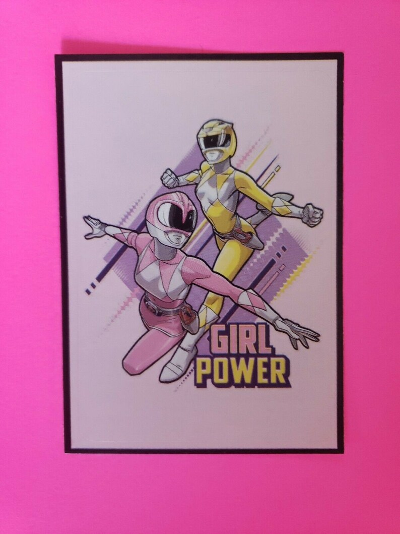 Retro Power Ranger 12 Stickers With Vending Display Sign New | Etsy