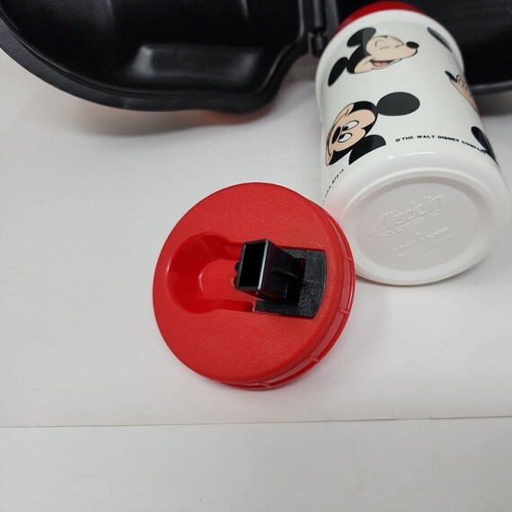 Vintage disney mickey mouse head lunch box kit origin… Gem
