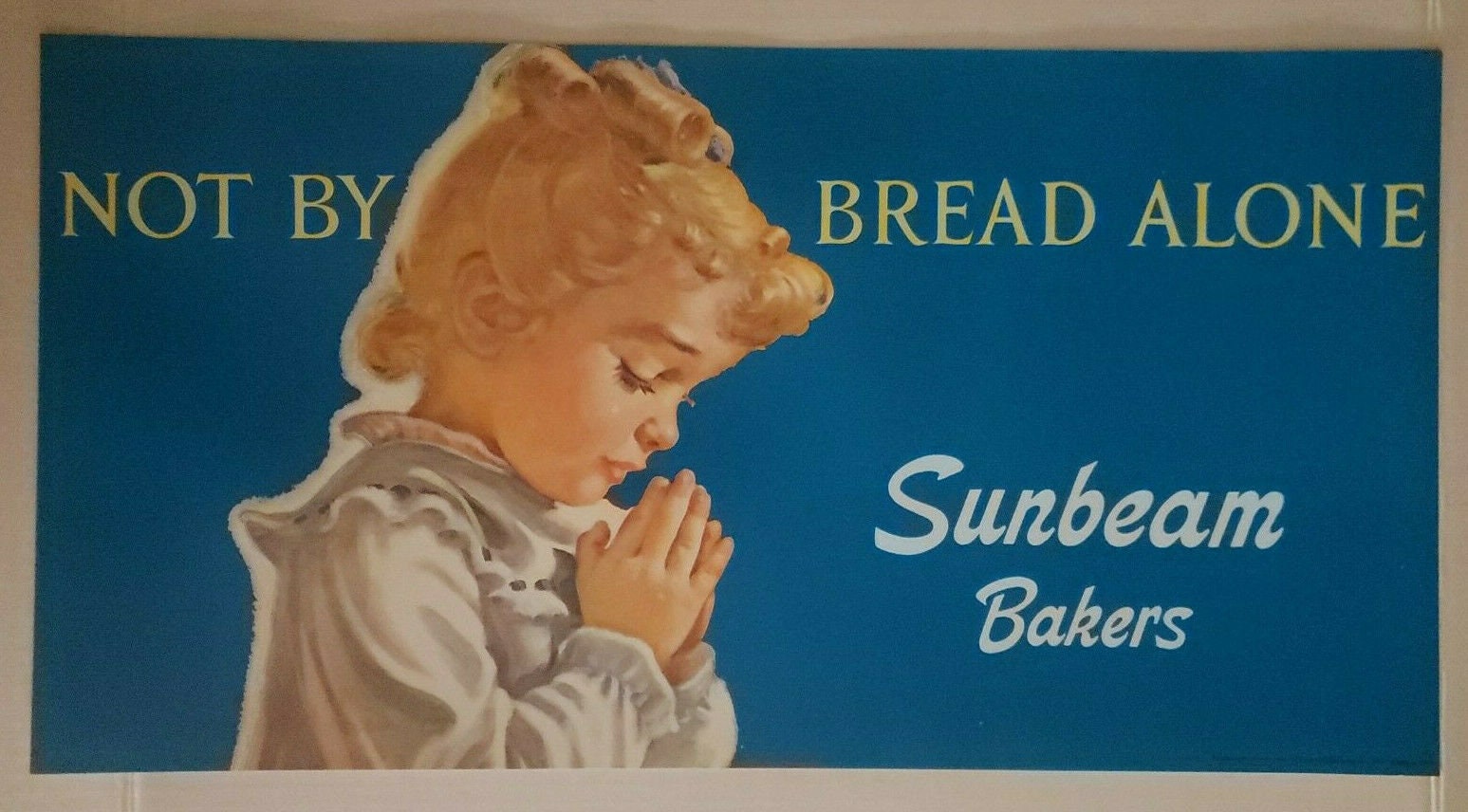 1976 Sunbeam Bread Store Window Sign New Old Stock Vintage WS - Etsy